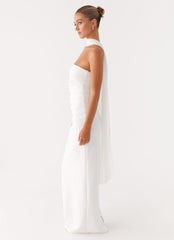 Libra Maxi Dress - White